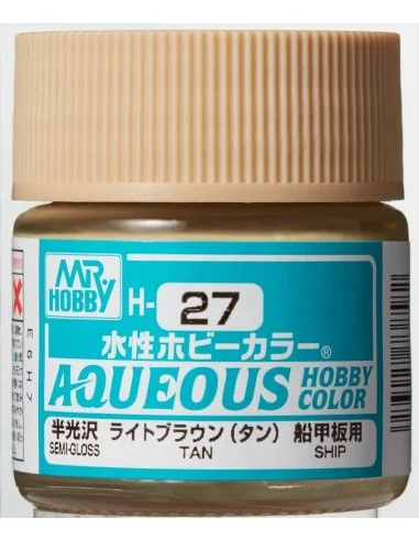 Mr Hobby -Gunze Aqueous Hobby Colors (10 ml) Tan - Mr Hobby - Gunze...
