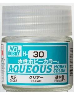 Mr Hobby -Gunze Aqueous Hobby Colors (10 ml) Clear - Mr Hobby - Gun...