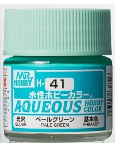 Mr Hobby -Gunze Aqueous Hobby Colors (10 ml) Pale Green - Mr Hobby ...