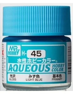 Mr Hobby -Gunze Aqueous Hobby Colors (10 ml) Light Blue - Mr Hobby ...