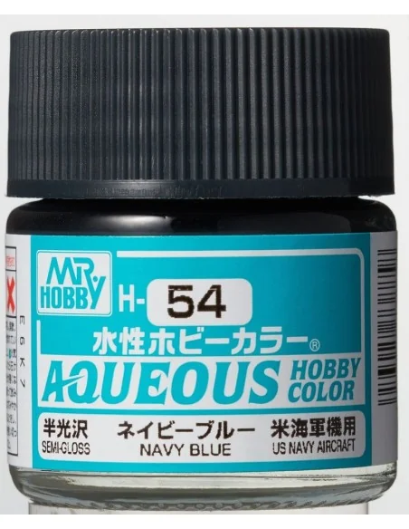 Mr Hobby -Gunze Aqueous Hobby Colors (10 ml) Navy Blue - Mr Hobby -...
