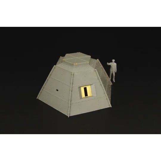 Japanese steel pillbox, 1/48 - Hauler HLS48018