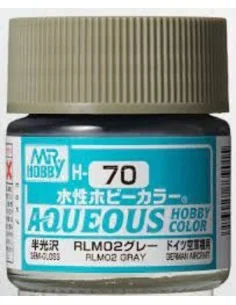 Mr Hobby -Gunze Aqueous Hobby Colors (10 ml) RLM02 Gray - Mr Hobby ...