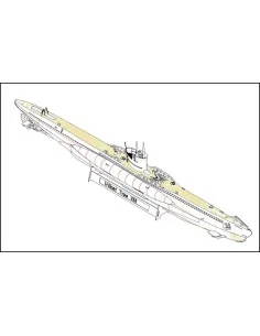 DKM Navy Type VII-A U-Boat, 1/350 - Hobby Boss 83503 2