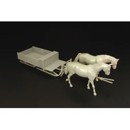 HS-3 Schlitten 500Kg, 1/35 - Hauler HLM35004