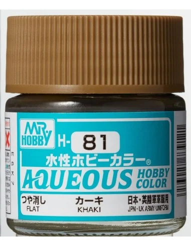 Mr Hobby -Gunze Aqueous Hobby Colors (10 ml) Khaki - Mr Hobby - Gun...