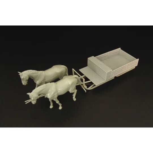 HS-3 Schlitten 500Kg, 1/35 - Hauler HLM35004