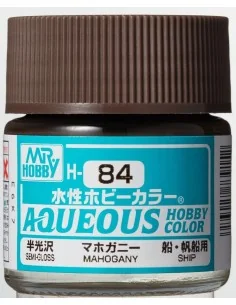 Mr Hobby -Gunze Aqueous Hobby Colors (10 ml) Mahogany - Mr Hobby - ...