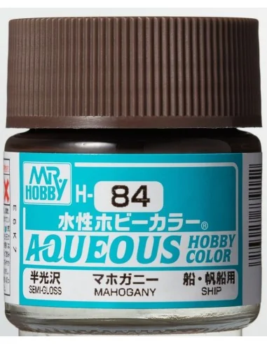 Mr Hobby -Gunze Aqueous Hobby Colors (10 ml) Mahogany - Mr Hobby - ...