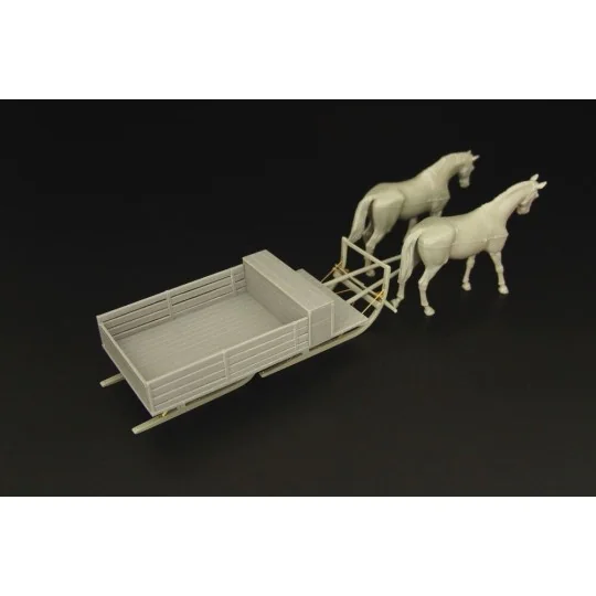 HS-3 Schlitten 500Kg, 1/35 - Hauler HLM35004