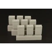 2cm FLAK ammo boxes, 1/35 - Hauler HLC35003 2cm FLAK ammo boxes, 1/35 - Hauler HLC35003