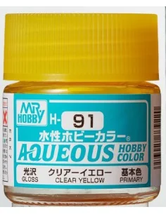 [NO_DESC] Mr Hobby -Gunze Aqueous Hobby Colors (10 ml) Clear Yellow...
