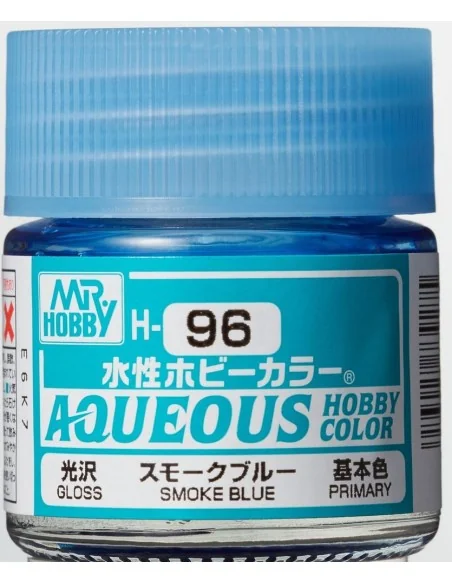 Mr Hobby -Gunze Aqueous Hobby Colors (10 ml) Smoke Blue - Mr Hobby ...
