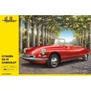 Citroen DS 19 Cabriolet, 1/16 - Heller 80796 Citroen DS 19 Cabriolet, 1/16 - Heller 80796