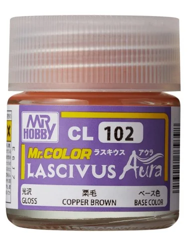 Mr Hobby -Gunze Mr. Color Lascivus (10 ml) Copper Brown - Mr Hobby ...