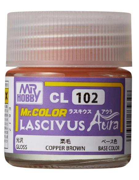 Mr Hobby -Gunze Mr. Color Lascivus (10 ml) Copper Brown - Mr Hobby ...