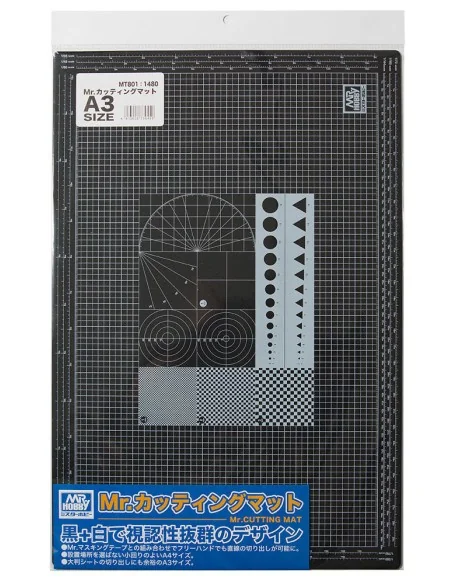 Mr Hobby -Gunze Mr. Cutting Mat A3 Size - Mr Hobby - Gunze MT-801