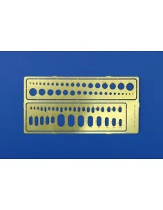 Kreise und Ovale Gravierschablone, 1/72 - Eduard Accessories 00001 2