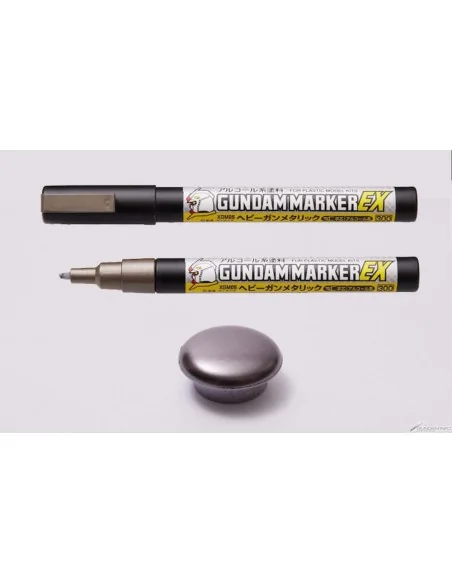 Mr Hobby -Gunze Gundam Marker EX Heavy Gun Metallic - Mr Hobby - Gu...