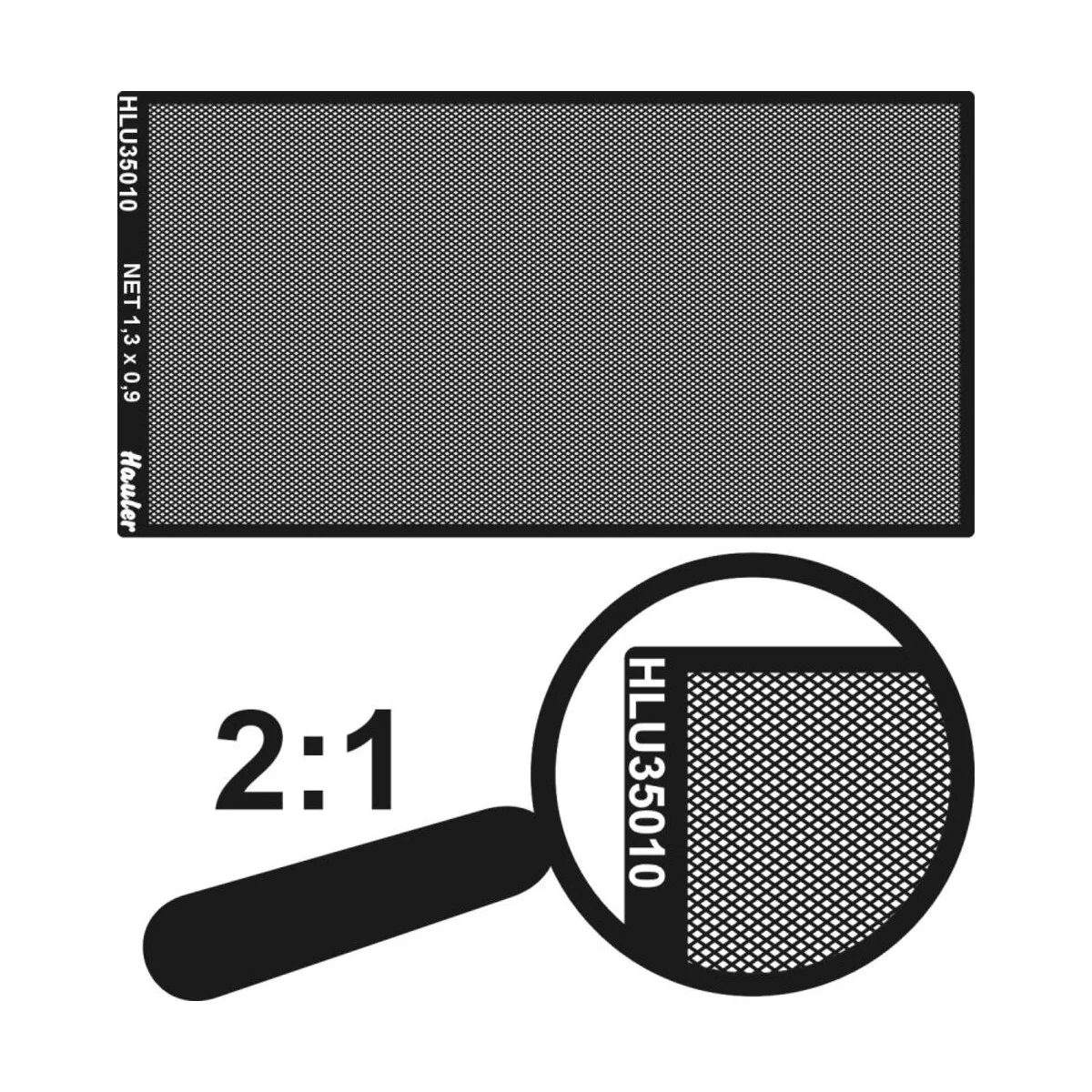 NET 1,3x0,9mm - Hauler HLU35010
