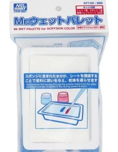 Mr Hobby -Gunze Mr. Wet Palette - Mr Hobby - Gunze GT-122