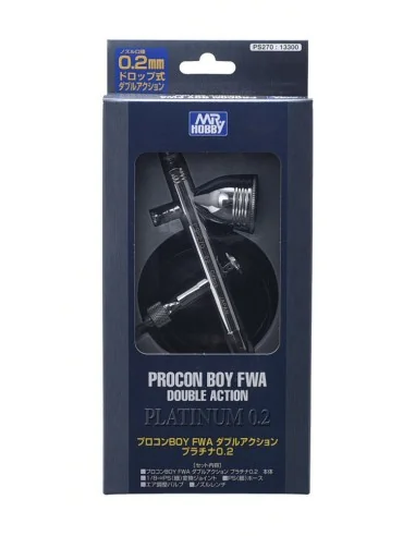 Mr Hobby -Gunze Mr. Procon Boy FWA Platinum (0.2 mm) - Mr Hobby - G...