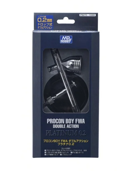 Mr Hobby -Gunze Mr. Procon Boy FWA Platinum (0.2 mm) - Mr Hobby - G...