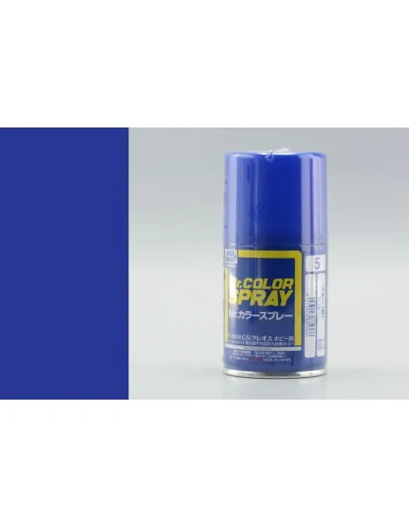Mr Hobby -Gunze Mr. Color Spray (100 ml) Blue - Mr Hobby - Gunze S-005
