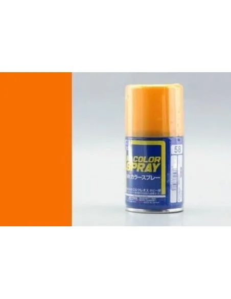 Mr Hobby -Gunze Mr. Color Spray (100 ml) Orange Yellow - Mr Hobby -...