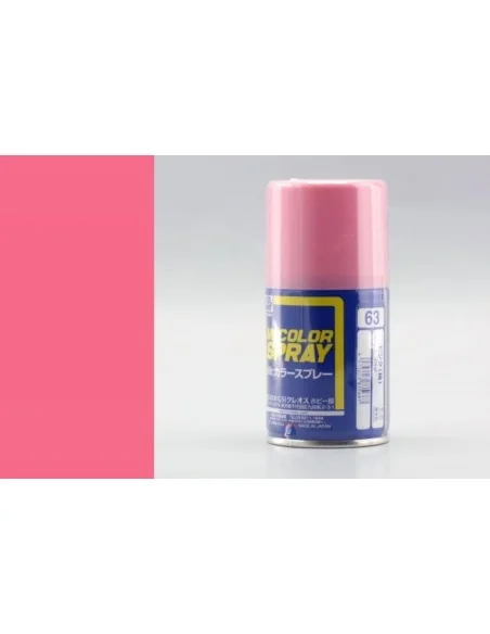 Mr Hobby -Gunze Mr. Color Spray (100 ml) Pink - Mr Hobby - Gunze S-063