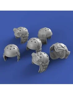 U.S. tanker helmets-WWII set, 1/35 - Royal Model RM892