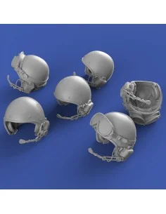 IDF Type 601 CVC helmets set, 1/35 - Royal Model RM894