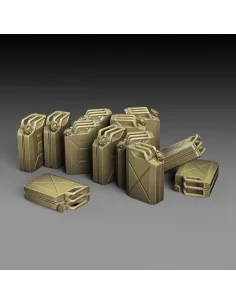 Italian jerrycans WWII, 1/35 - Royal Model RM899