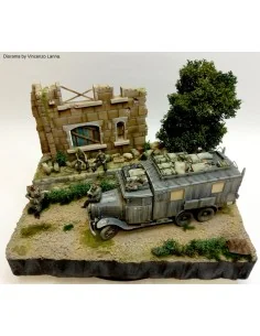 Ruined building section, 1/35 - Royal Model RM927 2