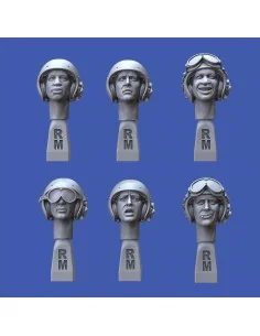 U.S. tanker 'Vietnam' heads, 1/35 - Royal Model RM952 2