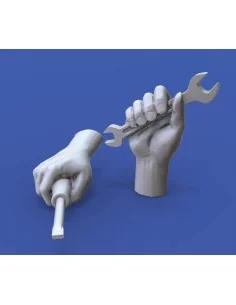 Assorted hands set No. 4, 1/16 - Royal Model RM965