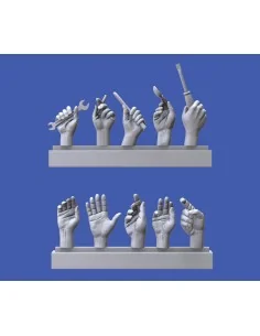 Assorted hands set No. 4, 1/16 - Royal Model RM965 2