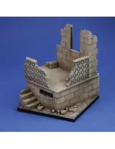 Mid orient ruin base 'cm9x9', 1/35 - Royal Model RM988