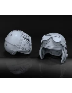 U.S. tanker helmets WWII - 2 pcs., 1/16 - Royal Model RM987
