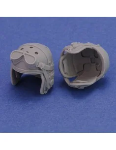 U.S. tanker helmets WWII - 2 pcs., 1/16 - Royal Model RM987 2
