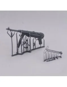 MP40 - 1 pcs. 'open stock' 3D printed, 1/16 - Royal Model RM1013 2