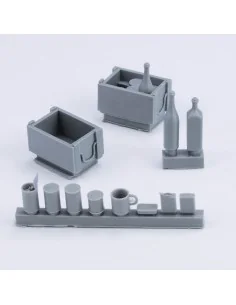 Crates, cans and bottles, 1/16 - Royal Model RM1037 2