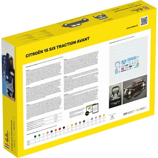 Citroen 15 SIX Traction Avant - Heller 80799