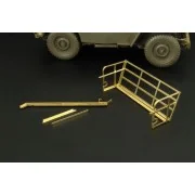 Jeep basket nad wire cuter, 1/35 - Hauler HLU35037