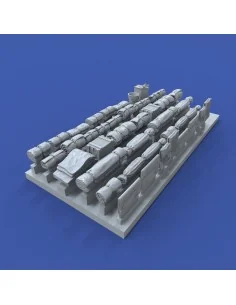 Tentpaks and bedrolls, 1/72 - Royal Model RM1033