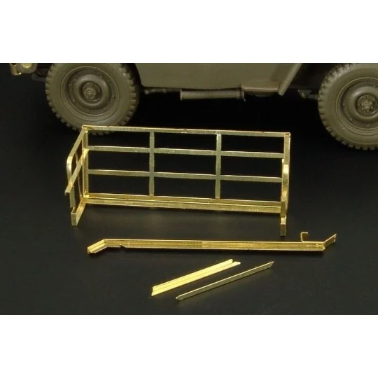 Jeep basket nad wire cuter, 1/35 - Hauler HLU35037