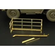 Jeep basket nad wire cuter, 1/35 - Hauler HLU35037