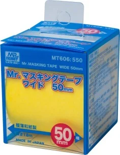 Mr Hobby -Gunze Mr. Masking Tape Wide (50mm) - Mr Hobby - Gunze MT-606