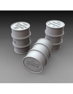 German fuel drums - WWII 15pcs., 1/48 - Royal Model RM1069