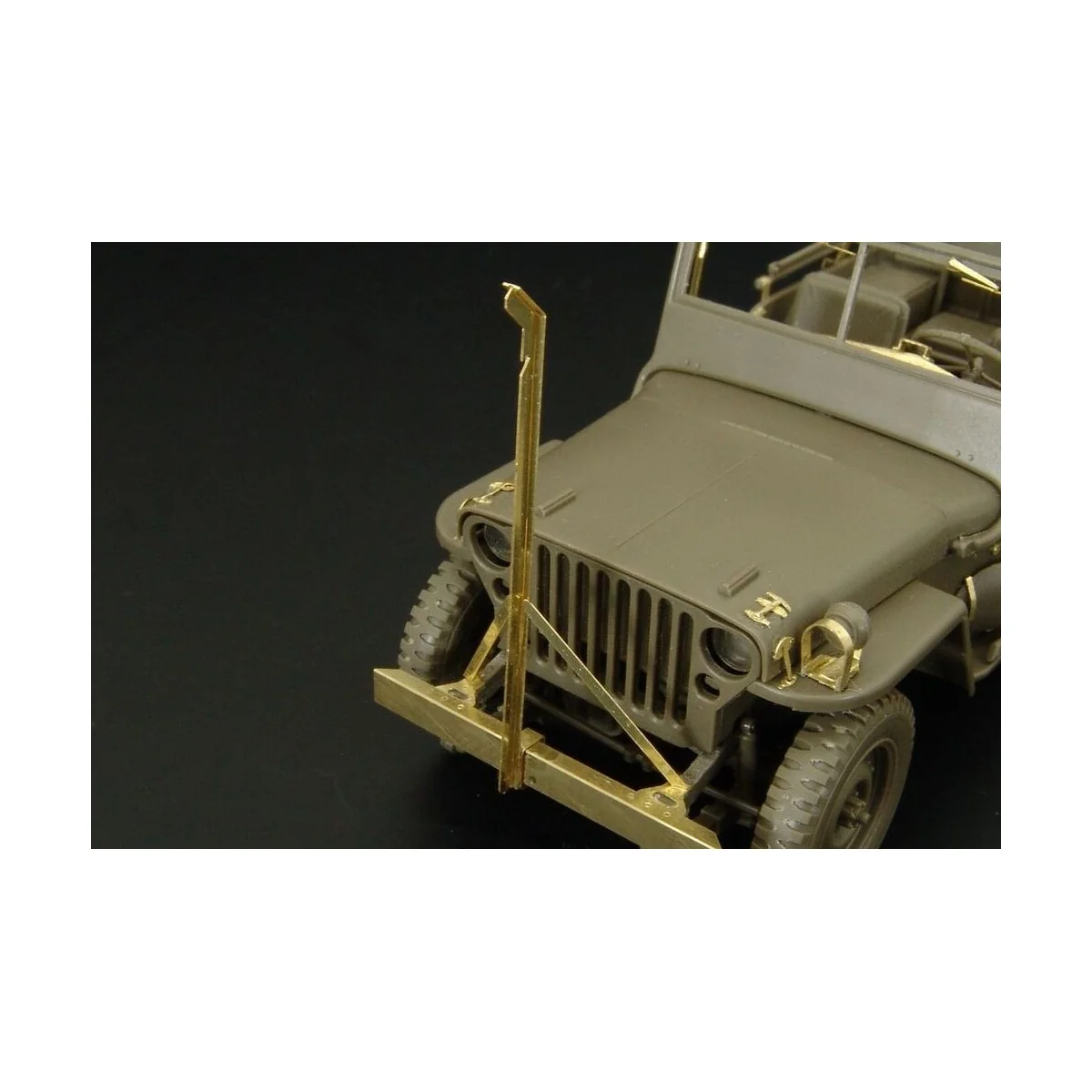 Jeep basket nad wire cuter, 1/35 - Hauler HLU35037